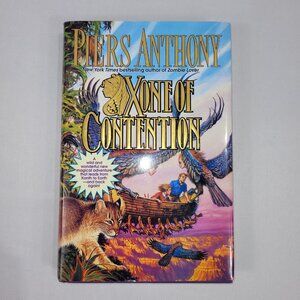 Piers Anthony Xanth Xone of Contention 1999 Vintage 1st Edition Hardcover Book